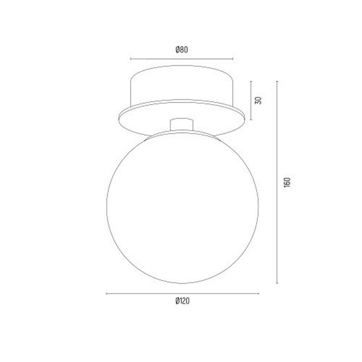 WANDLEUCHTE Fabio 12/12/16 cm   - Messingfarben/Alabasterfarben, Basics, Glas/Metall (12/12/16cm)