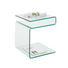 BEISTELLTISCH in Transparent - Transparent, Design, Glas (40/48/40cm) BEISTELLTISCH in Transparent - Transparent, Design, Glas (40/48/40cm)