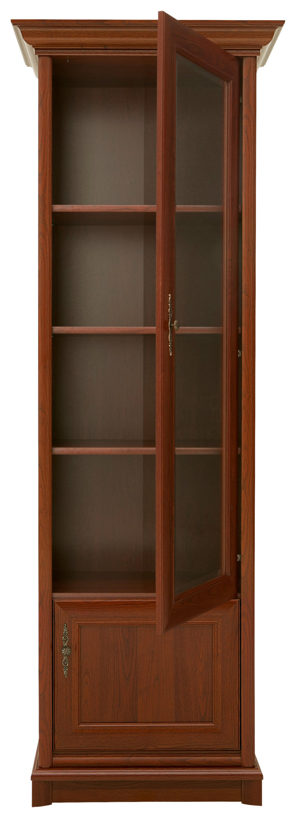 VITRIN gesztenyebarna  - bronzszínű/gesztenyebarna, Design, faalapú anyag/Üveg (70,5/204,5/43cm) - Landscape
