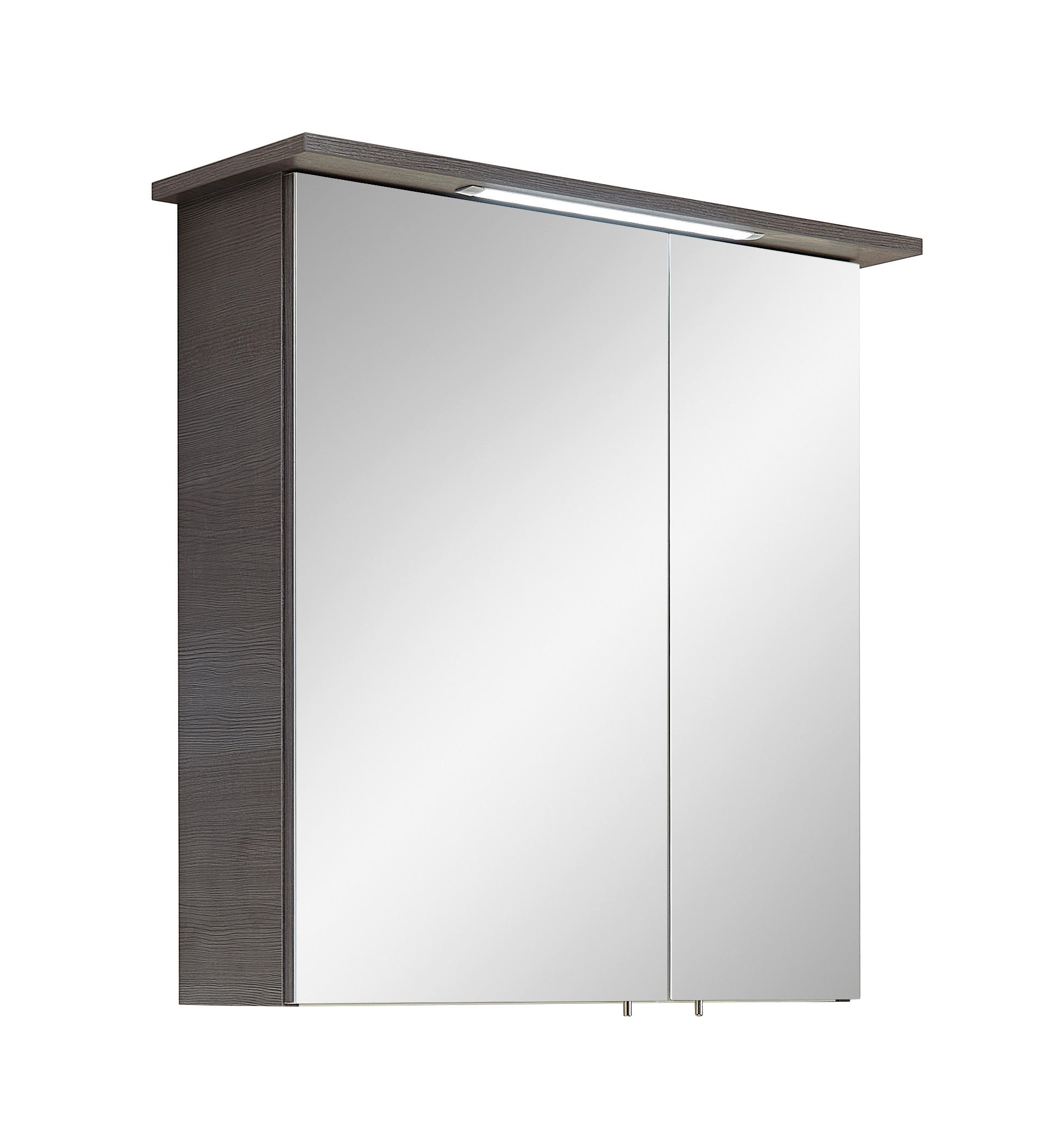 SPIEGELSCHRANK 60/72/20 cm  - Graphitfarben, Design, Glas/Holzwerkstoff (60/72/20cm) - Xora