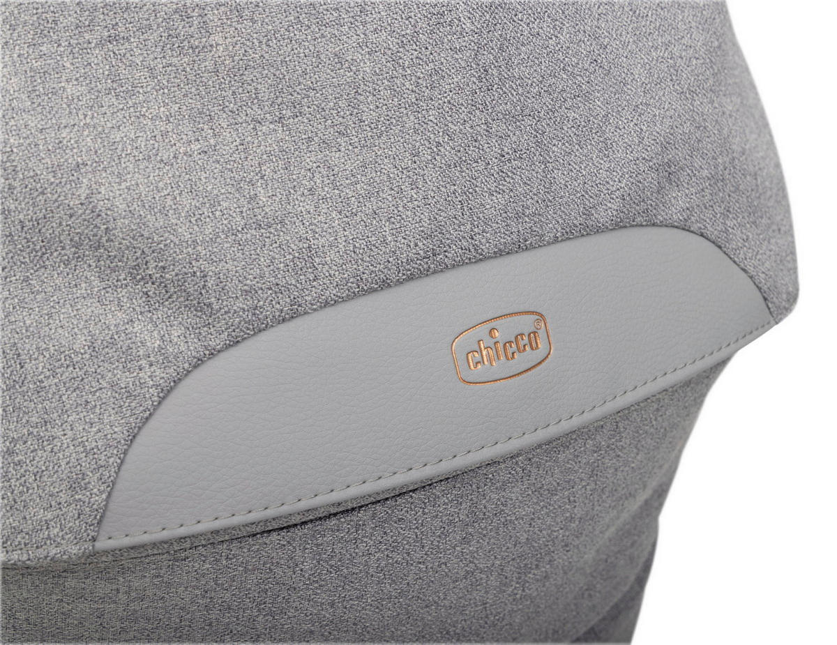 LIEGEWANNE - Grau, Basics, Textil (43/64/83cm) - Chicco