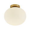 NORDLUX Deckenleuchte "Alton D  27,5/24 cm    - Messingfarben, Basics, Glas/Metall (27,5/24cm) - Nordlux