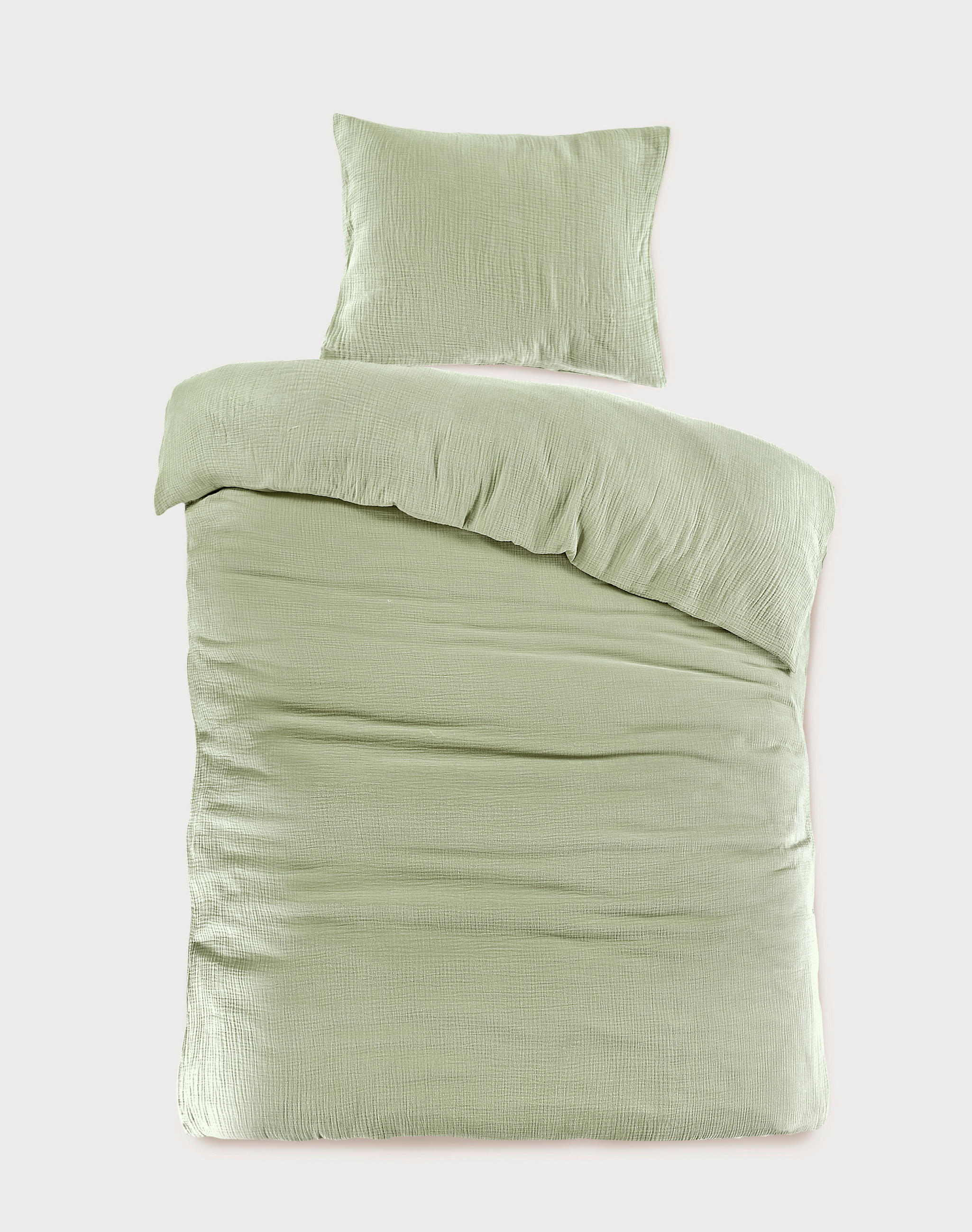 BETTWÄSCHESET 2-teilig Musselin 160/210 cm  - Basics, Textil (160/210cm) - Esposa