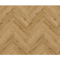 VINYLBODEN Fischgrät Eiche Stockholm Premium  per  m² - Eichefarben, Design, Kunststoff (61,5/12,3/5,5cm) - Venda