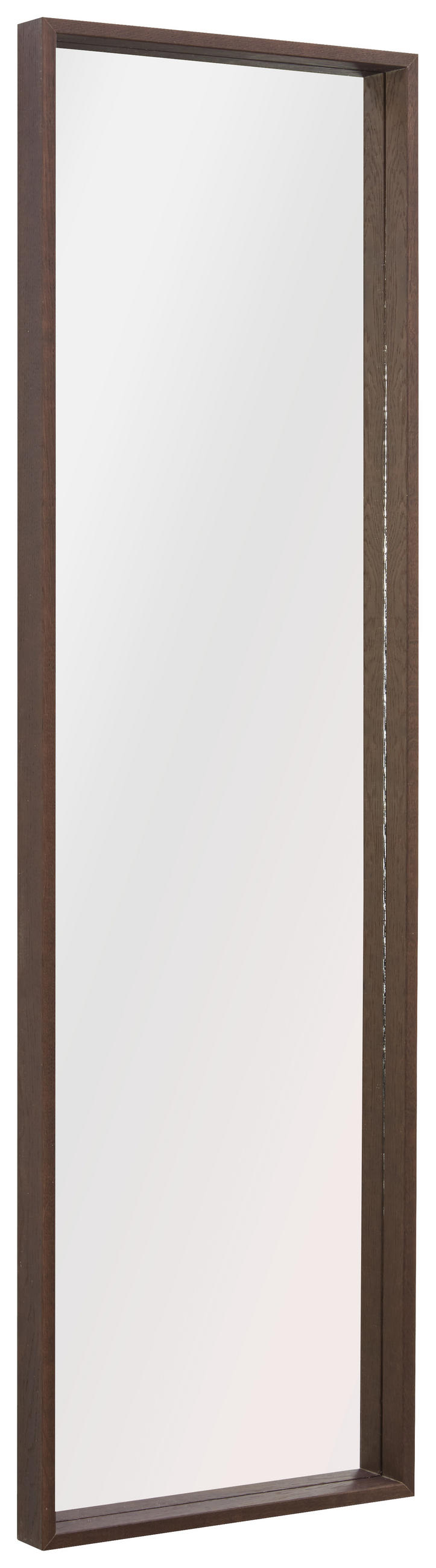 OGLEDALO, 42,5/142,5/5 cm les, steklo  - barve wenge, Design, steklo/les (42,5/142,5/5cm) - Carryhome