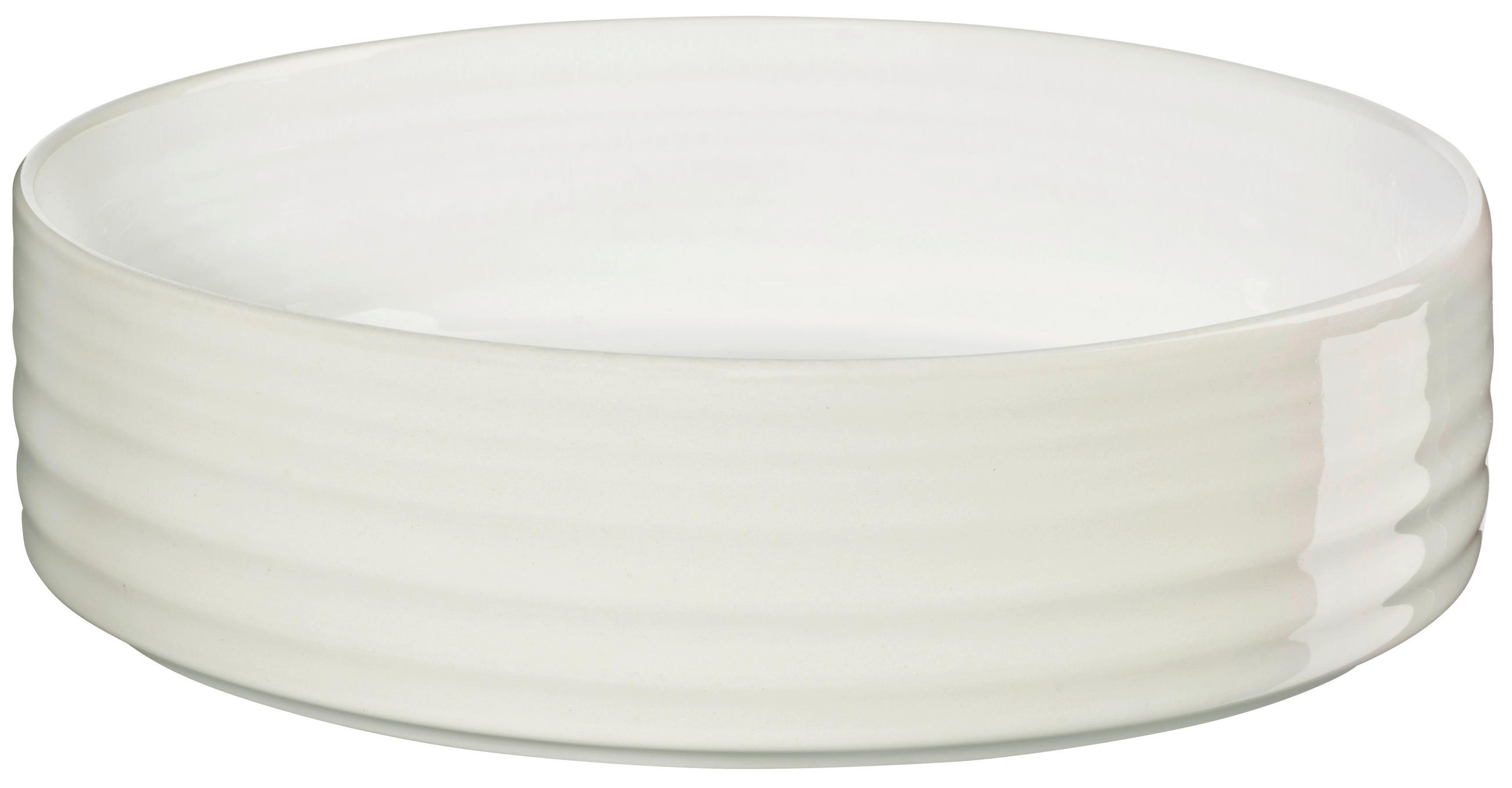 SCHALE  - Weiss, Basics, Keramik (19/5,5cm) - ASA