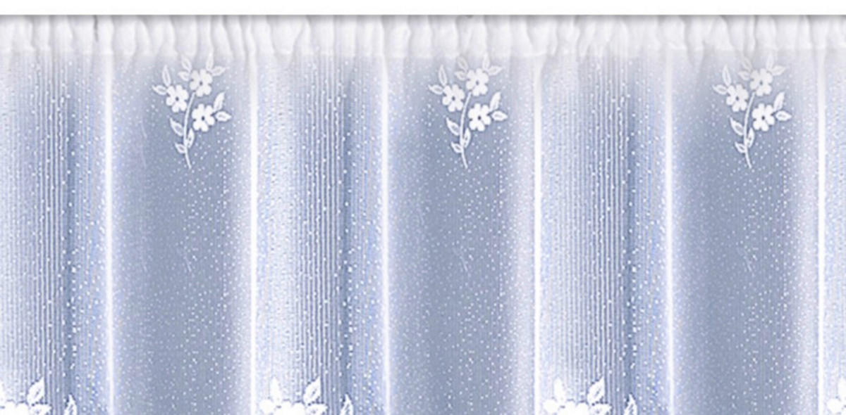 FERTIGSTORE  halbtransparent  750/220 cm   - Weiß, KONVENTIONELL, Textil (750/220cm)