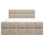 BOXBETT 180/200 cm  in Taupe  - Taupe, Design, Kunststoff/Textil (180/200cm) - Xora