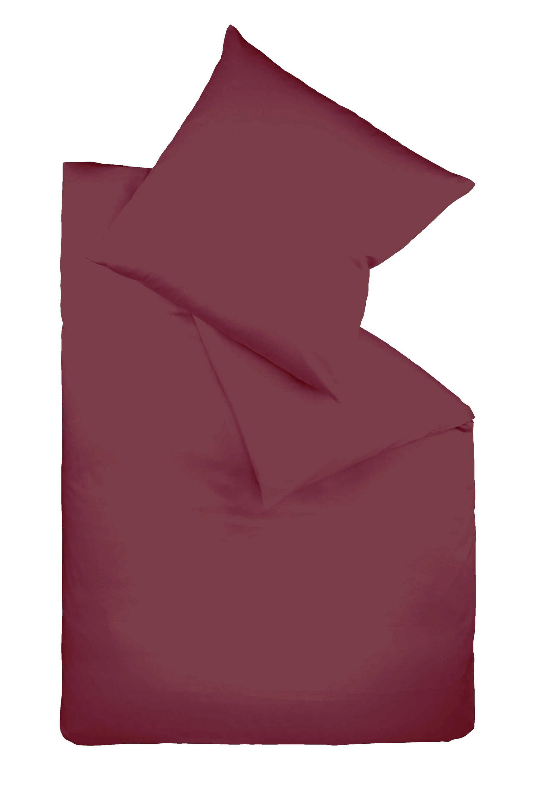 BETTWÄSCHE Satin 240/220 cm  - Pflaume, Basics, Textil (240/220cm) - Fleuresse