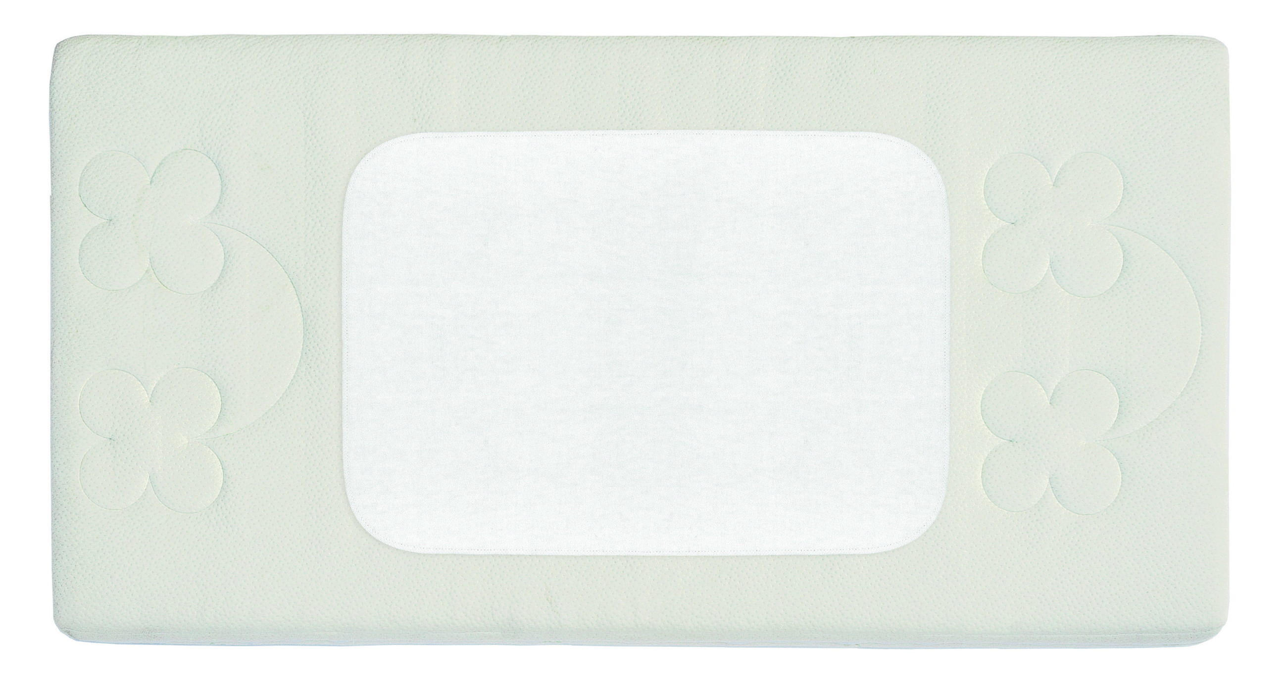 BABYMATRATZENAUFLAGE 50/70 cm  - Weiß, Basics, Textil (50/70cm) - My Baby Lou