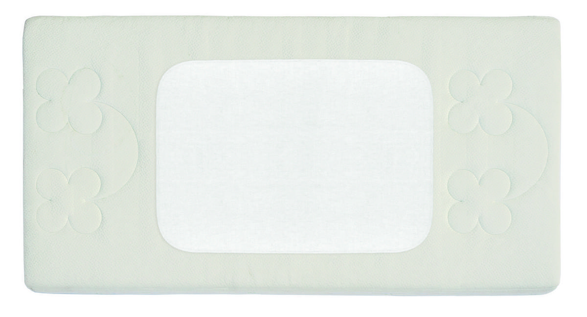 BABYMATRATZENAUFLAGE 50/70 cm  - Weiß, Basics, Textil (50/70cm) - My Baby Lou