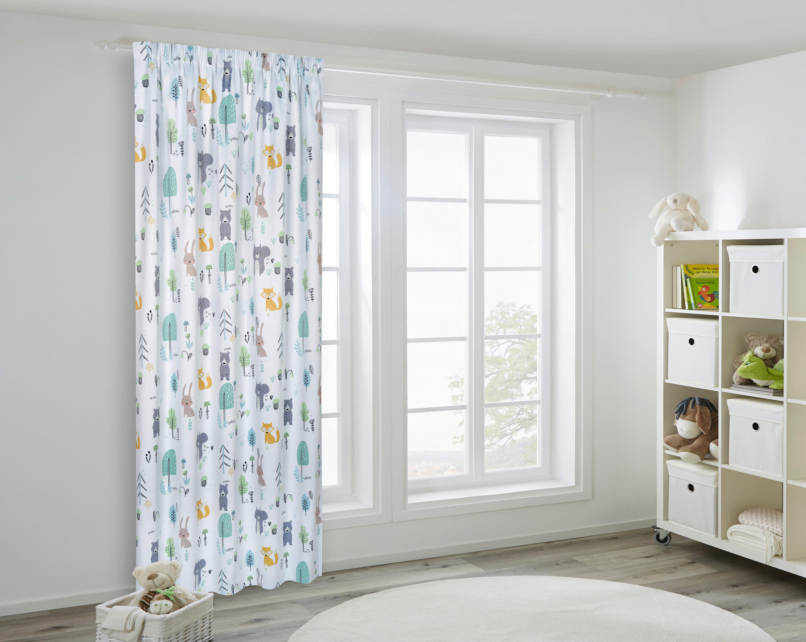 KINDERVORHANG Verdunkelung   - Multicolor, KONVENTIONELL, Textil (140/245cm) - Ben'n'jen