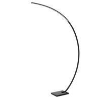 BOGENLEUCHTE 140.4/22/192 cm    - Schwarz, Design, Metall (140.4/22/192cm) - Lucide