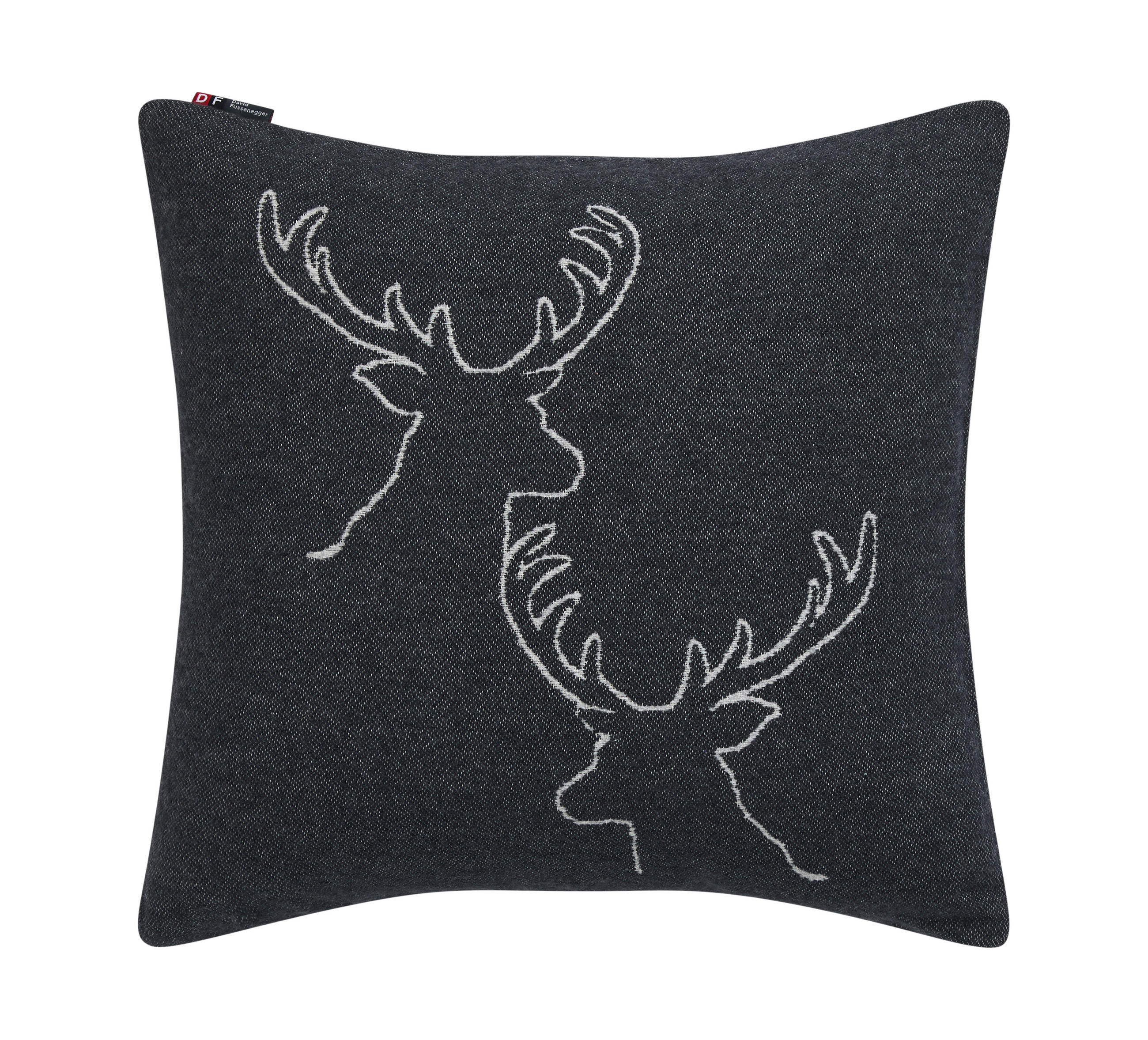 ZIERKISSEN  50/50 cm   - Dunkelgrau, Basics, Textil (50/50cm) - David Fussenegger
