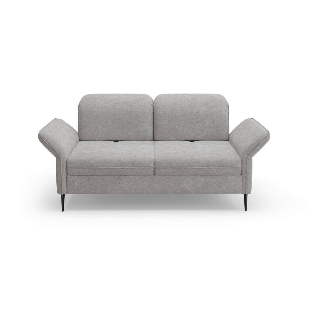 Thumbnail - Sit & More 2,5-Sitzer, Hellgrau, Textil, 189x92x123 cm, Goldenes M, Oeko-Tex® Standard 100, Made in Europe, DGM-Klimapak...