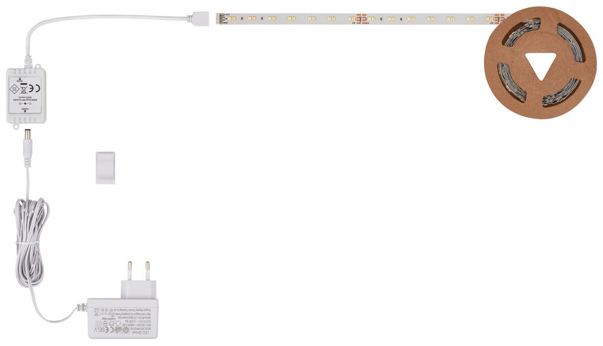 LED PÁSKA, 200 cm - Basics, plast (200cm)