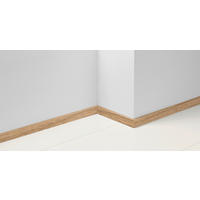 SOCKELLEISTE - Hellbraun/Eichefarben, Basics, Holzwerkstoff (220/4/1,6cm) - Parador