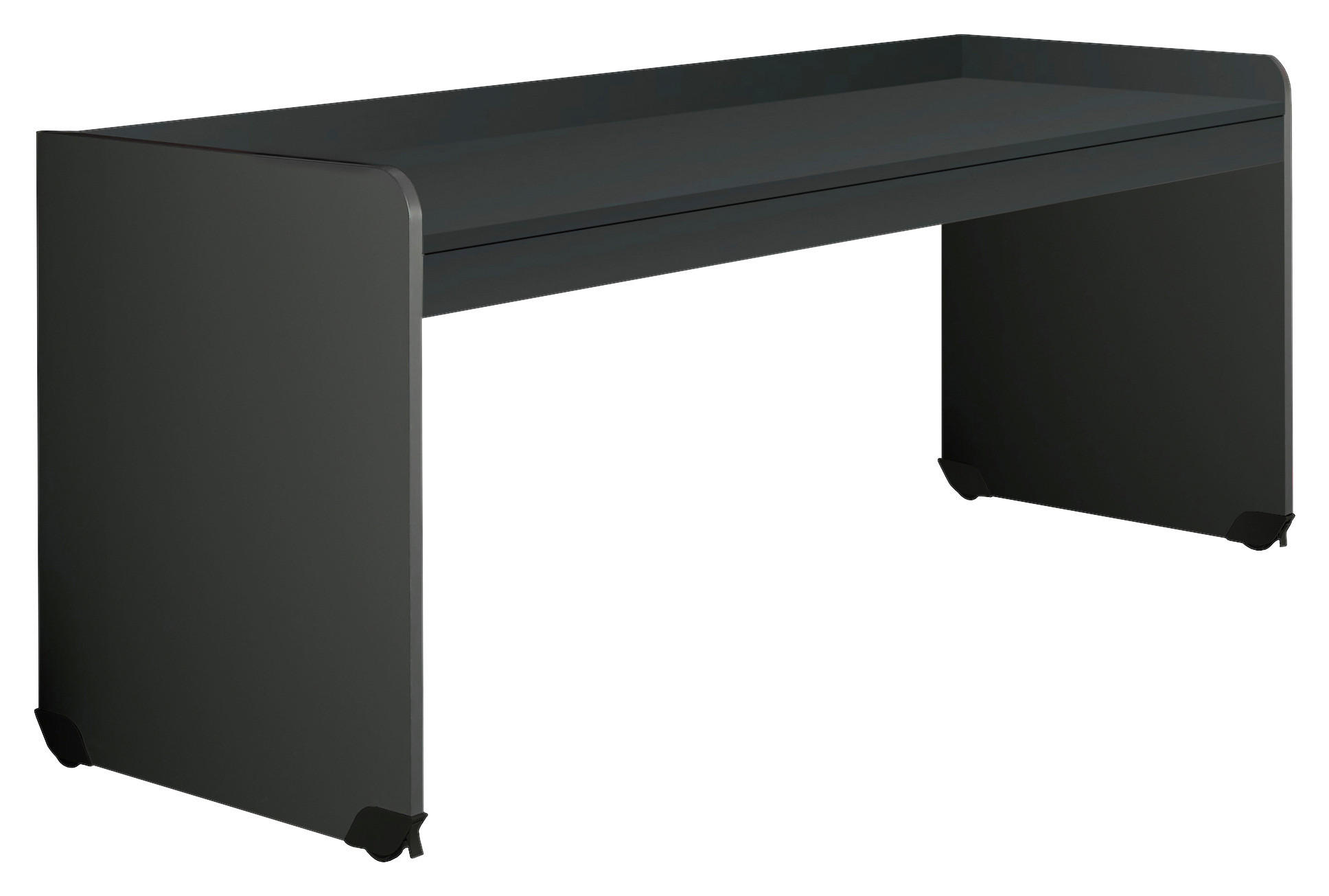 GAMINGTISCH 204,4/72/84,3 cm  in Graphitfarben  - Graphitfarben, MODERN, Holzwerkstoff/Kunststoff (204,4/72/84,3cm) - MID.YOU