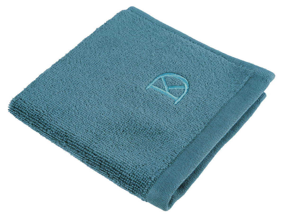 SEIFTUCH Miro Türkis 30/30 cm  - Türkis, Basics, Textil (30/30cm) - Dieter Knoll