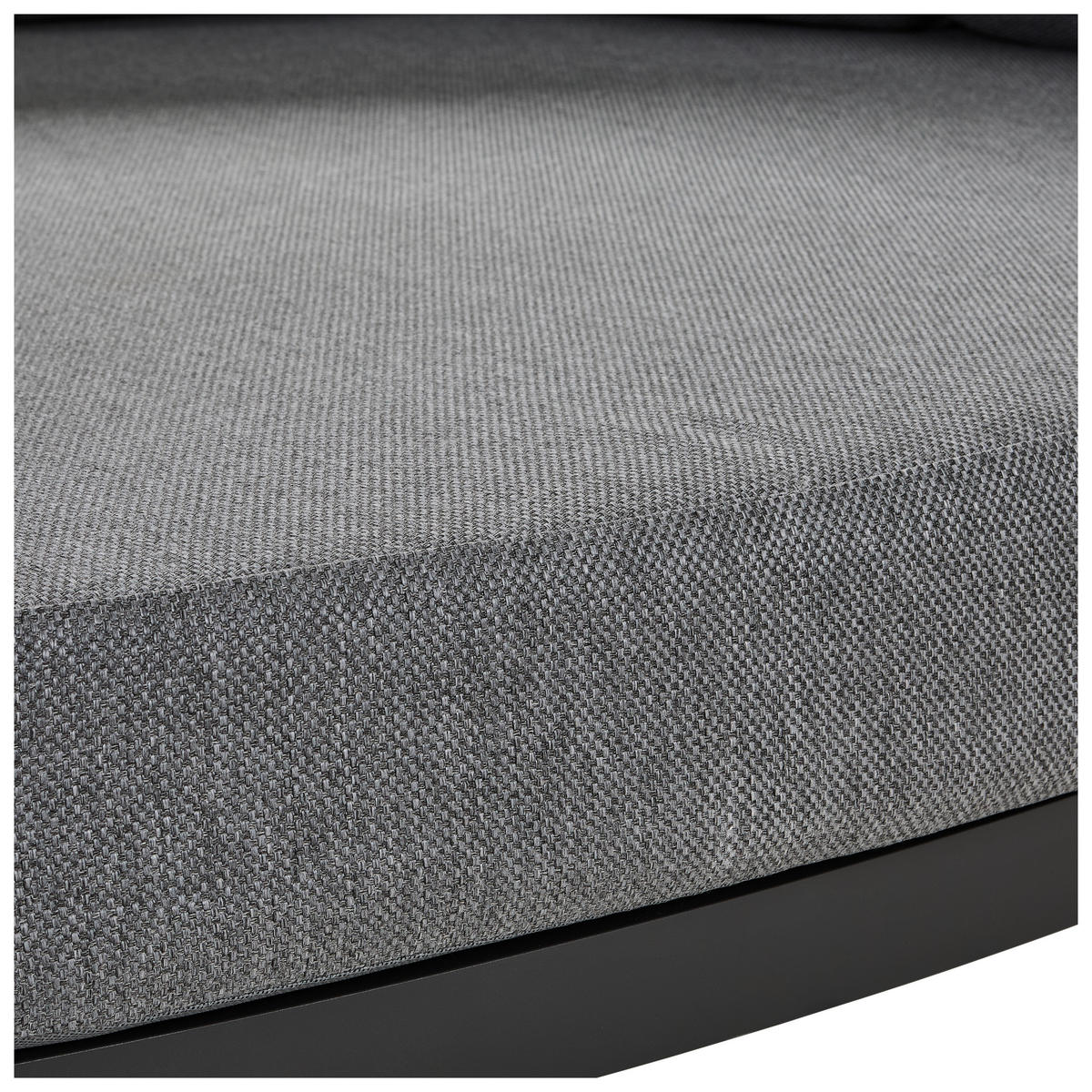 LOUNGEBETT 165/69/144 cm Aluminium  - Anthrazit, Design, Textil/Metall (165/69/144cm) - Amatio