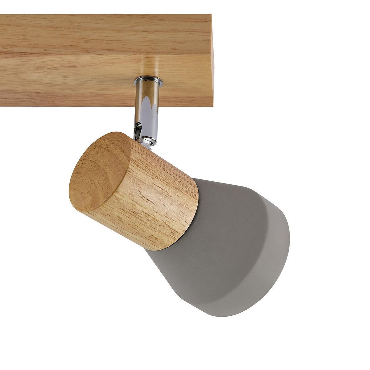 STRAHLER Alina 77/7,2/12,3 cm  - Eschefarben/Grau, Natur, Holz/Stein (77/7,2/12,3cm) - Novel