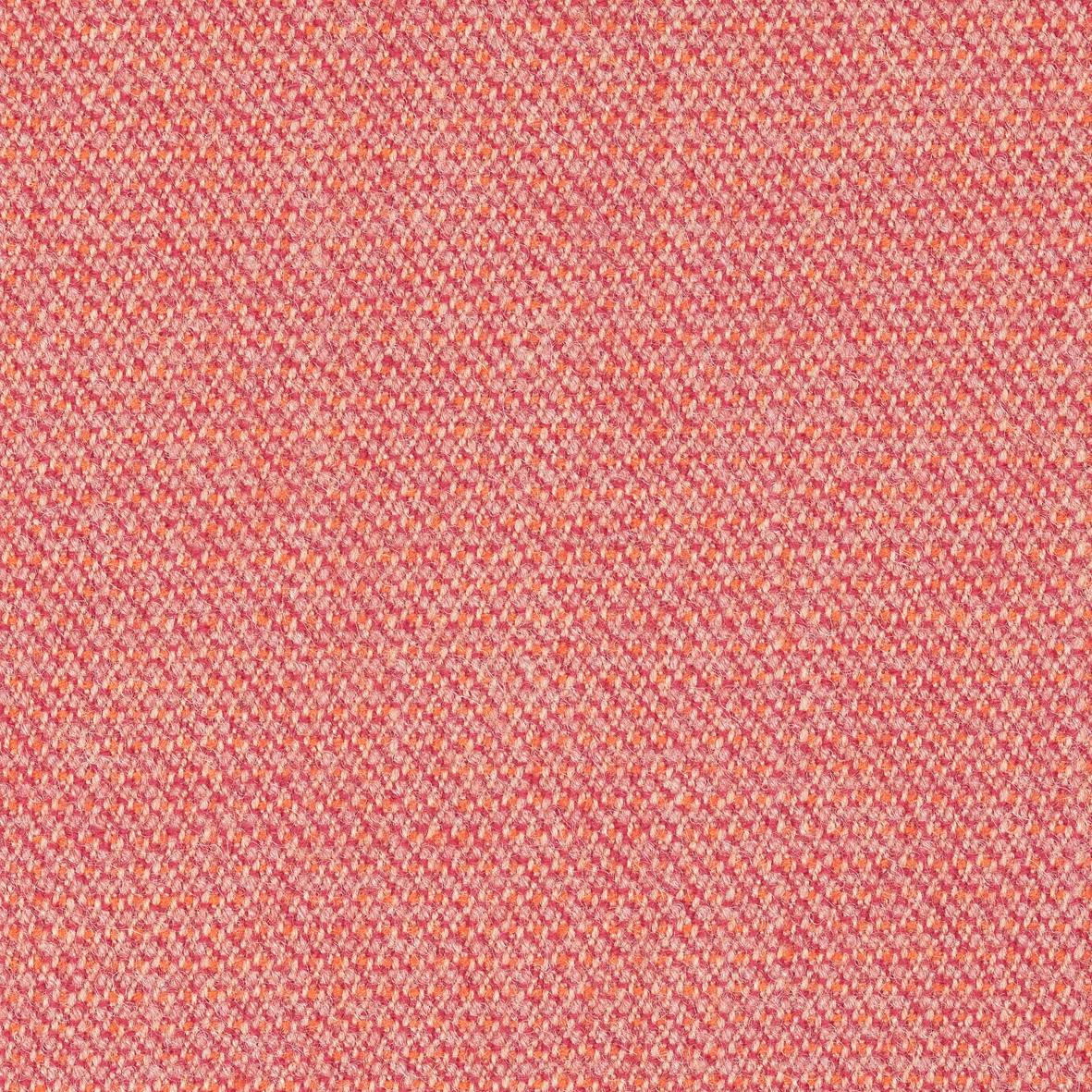 BÜROHOCKER Wollmischung mel. Weiß, Koralle  - Koralle/Weiß, Basics, Kunststoff/Textil (55/45,66/55cm) - Aeris