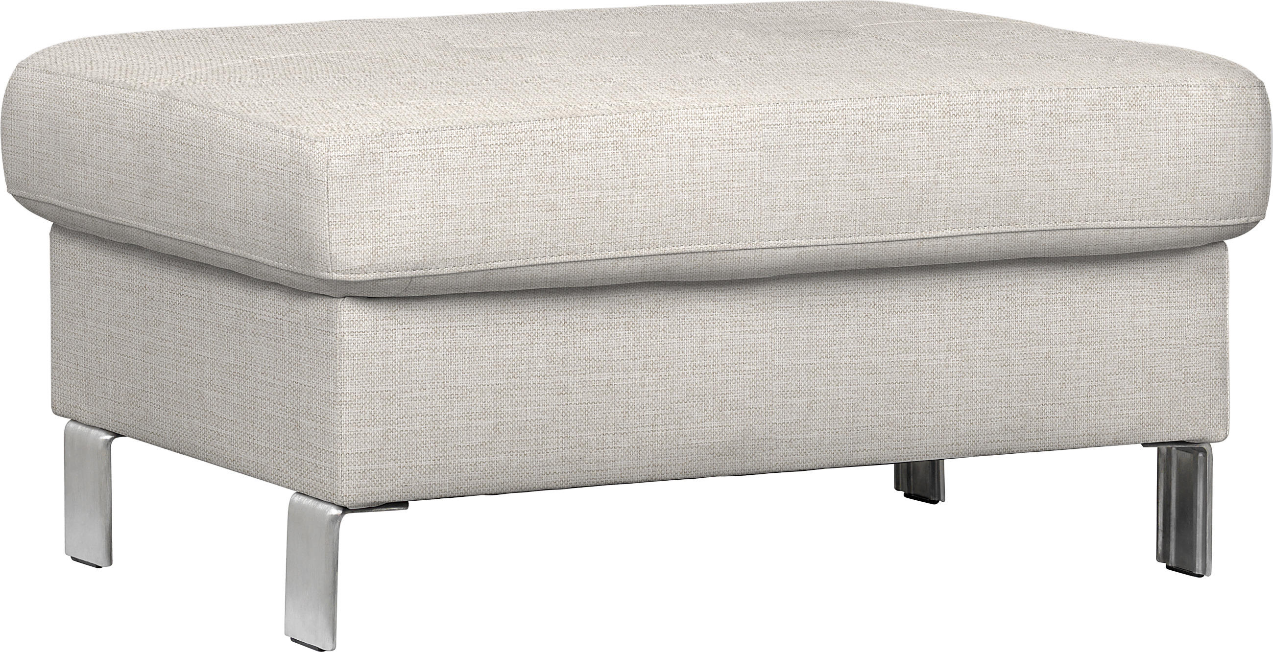 PALL i textil beige  - beige/kromfärg, Design, metall/textil (90/44/73cm) - Xora