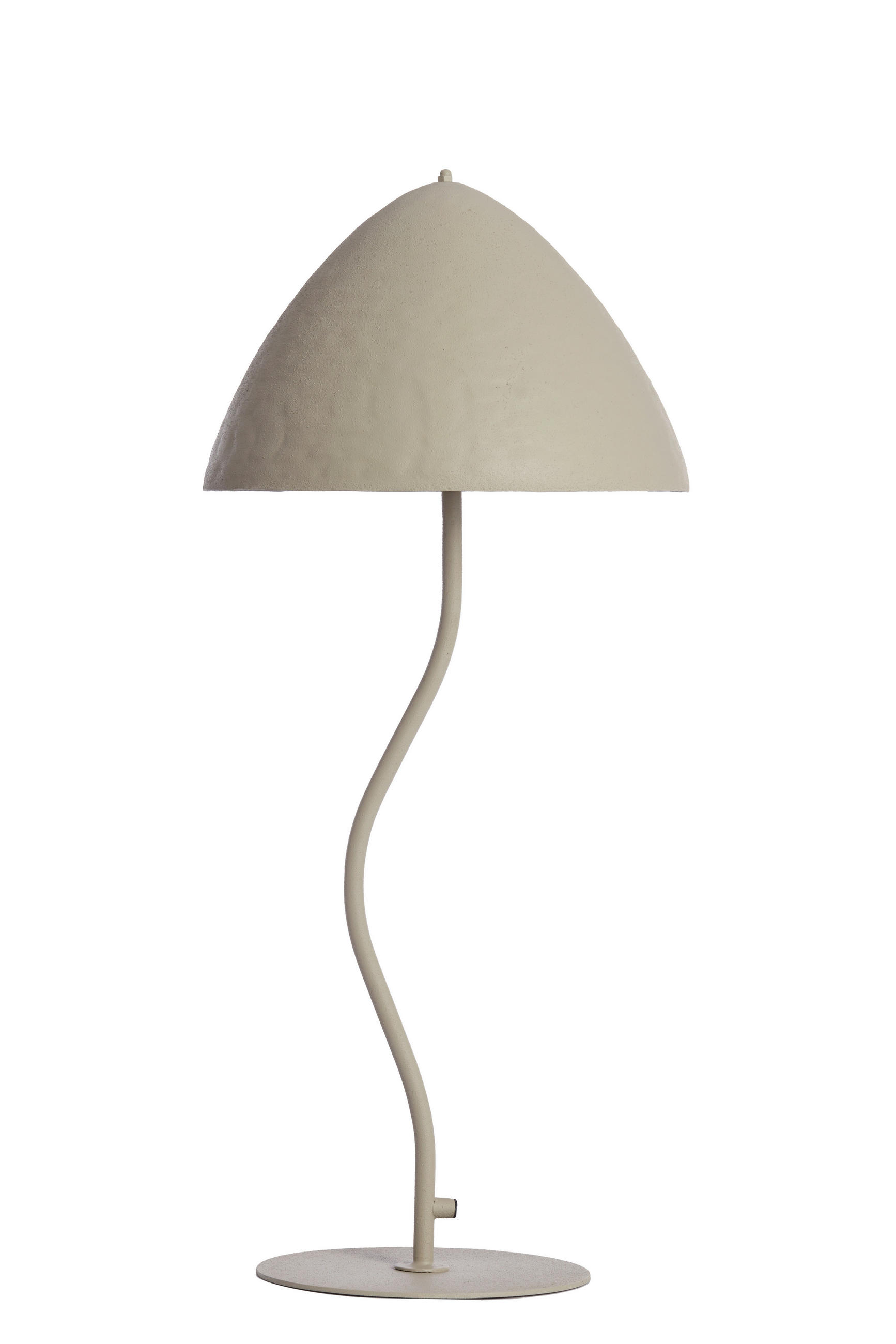 TISCHLEUCHTE ELIMO 25/67 cm   - Hellgrau, Basics, Metall (25/67cm) - Light & Living