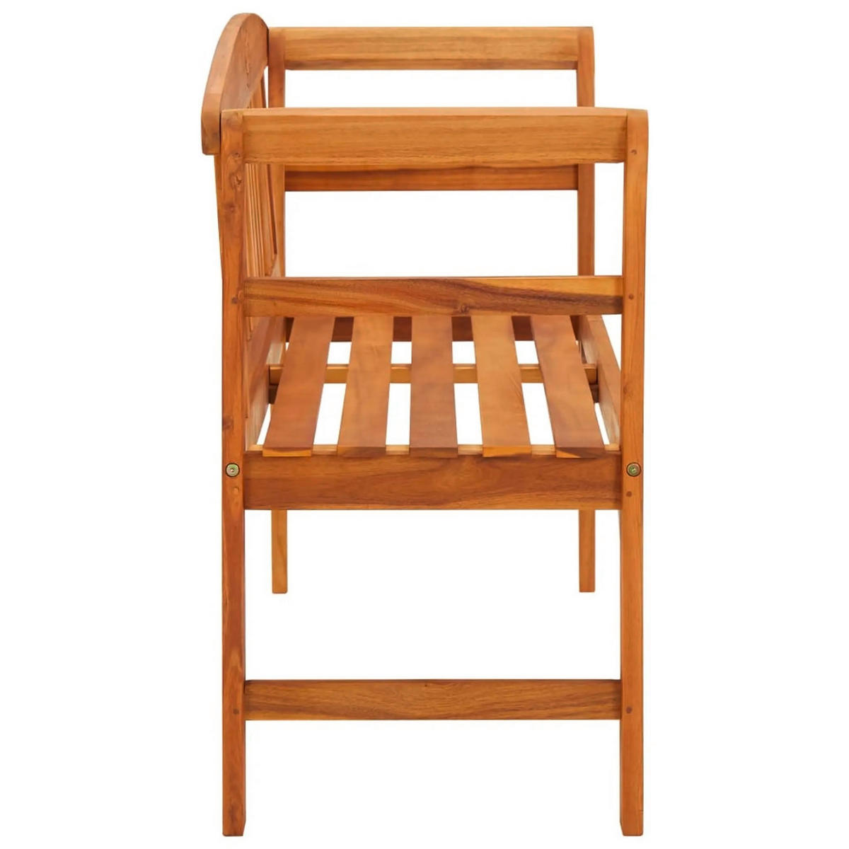 GARTENBANK in Akaziefarben  - Akaziefarben, Basics, Holz (130/50/80cm) - Acamp