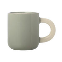 HRNEK NA KÁVU porcelán keramika  - šedá, Trend, keramika (110ml) - Maxwell & Williams