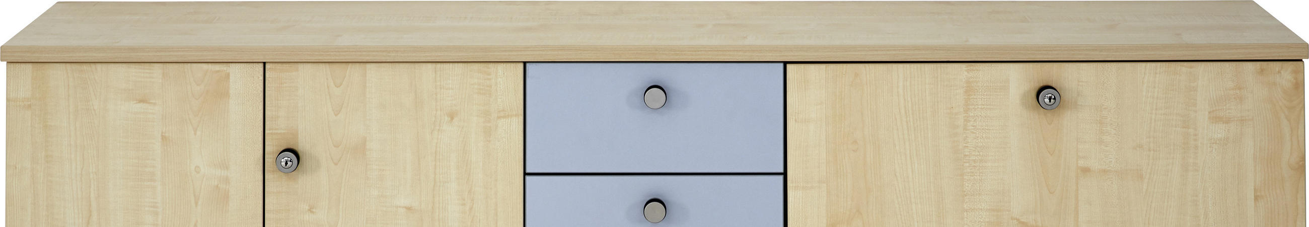OBERPLATTE  in  - Ahornfarben, KONVENTIONELL, Holzwerkstoff (200,5/2,5/43cm) - Venda