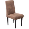 STUHL Mikrofaser Braun  - Beige/Schwarz, KONVENTIONELL, Holz/Textil (48/103/62cm) - Sit & More