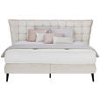BOXSPRINGBETT 180/200 cm  in Beige  - Beige/Schwarz, Design, Holz/Holzwerkstoff (180/200cm) - Esposa