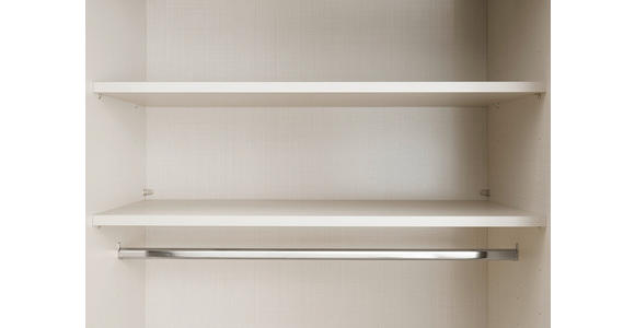 SCHWEBETÜRENSCHRANK in Sandfarben, Eiche Artisan - Sandfarben/Graphitfarben, Design, Glas/Holzwerkstoff (280/222/68cm) - Moderano