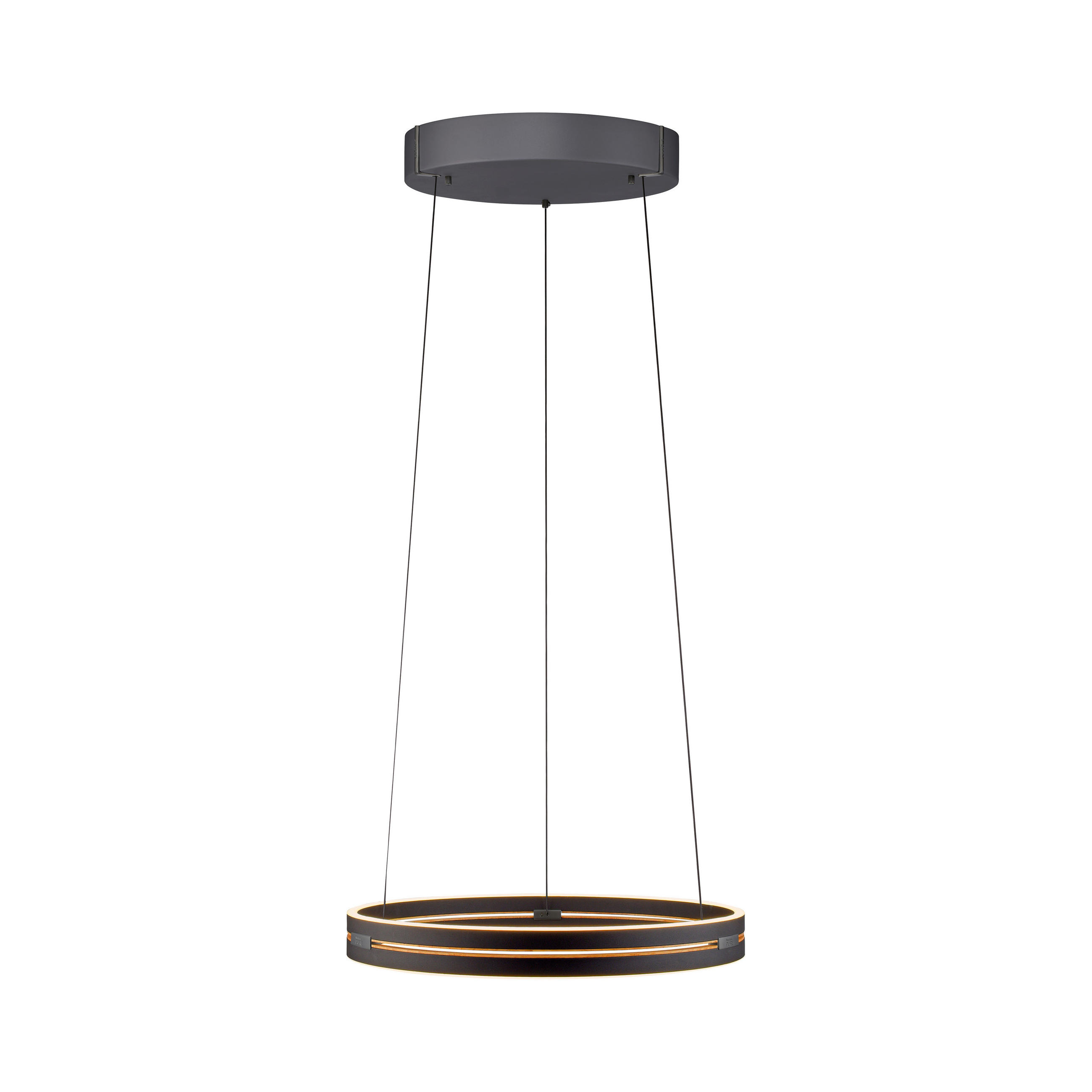 ZÁVĚSNÉ LED SVÍTIDLO, 50/50/350 cm  - černá, Basics, kov (50/50/350cm) - Neuhaus PURE
