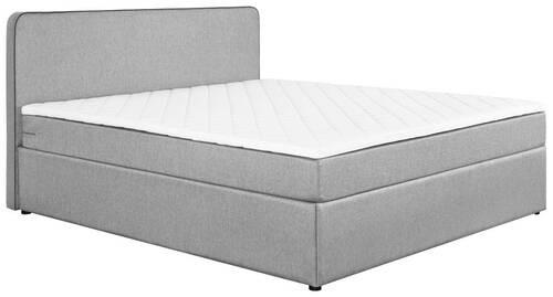 PAT TIP BOXSPRING FĂRĂ ARCURI 120/200 cm in gri deschis