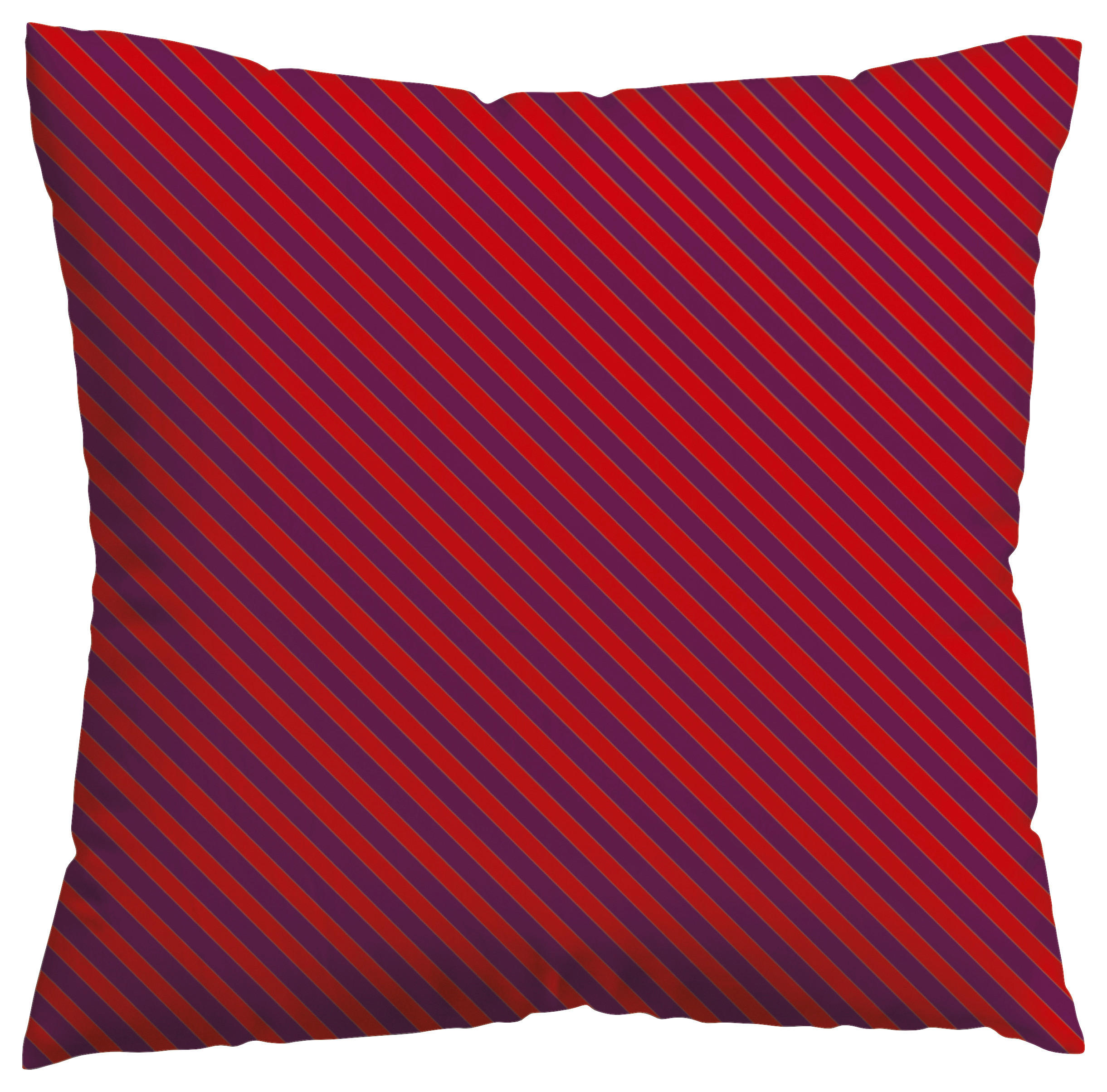 KISSENHÜLLE Woven Satin Fade 40/40 cm  - Lila/Rot, Basics, Textil (40/40cm) - Schlafgut