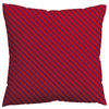 KISSENHÜLLE Woven Satin Fade 40/40 cm  - Rot/Lila, Basics, Textil (40/40cm) - Schlafgut