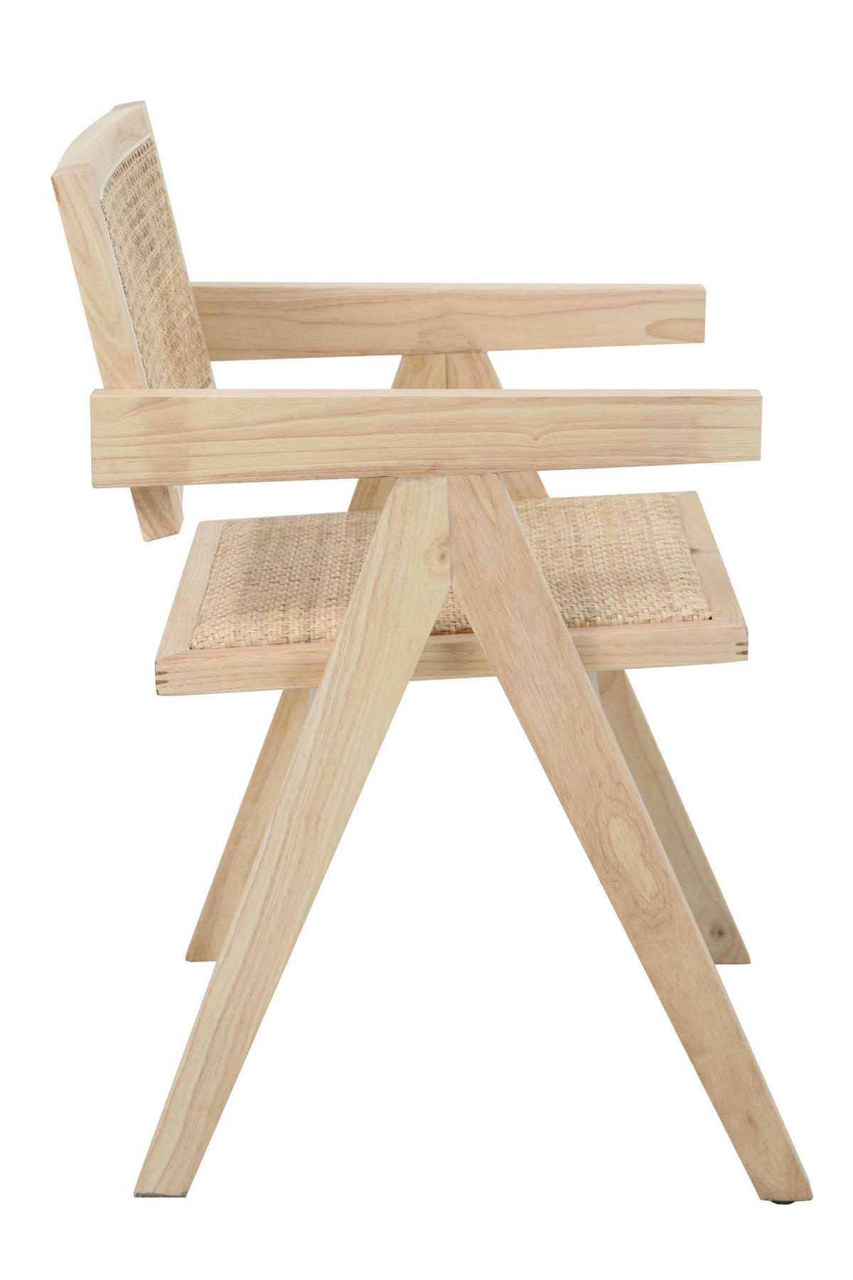 ARMLEHNSTUHL in Holz Naturfarben  - Naturfarben, MODERN, Holz (52/78/58cm) - MID.YOU