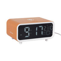 WECKER Bernsteinfarben  - Bernsteinfarben, Basics, Kunststoff (17/11/9cm) - Karlsson