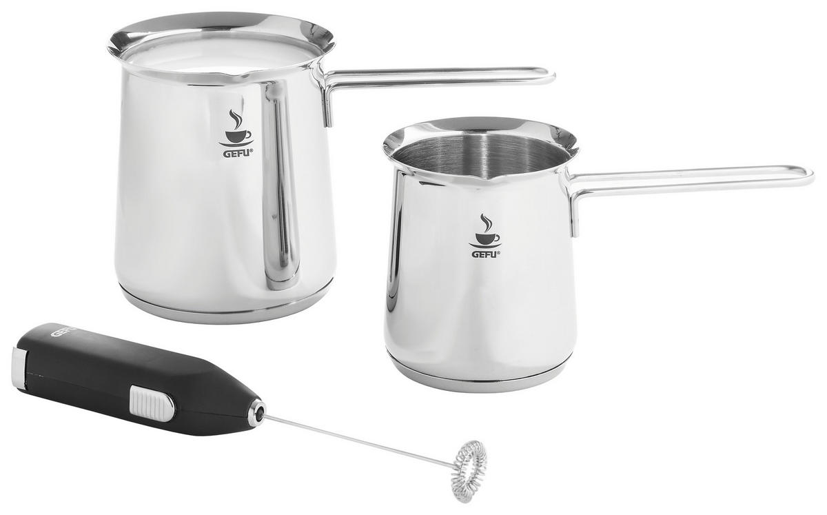 MILCHSCHÄUMER Fino  - Alufarben, Basics, Metall (10cm) - Gefu