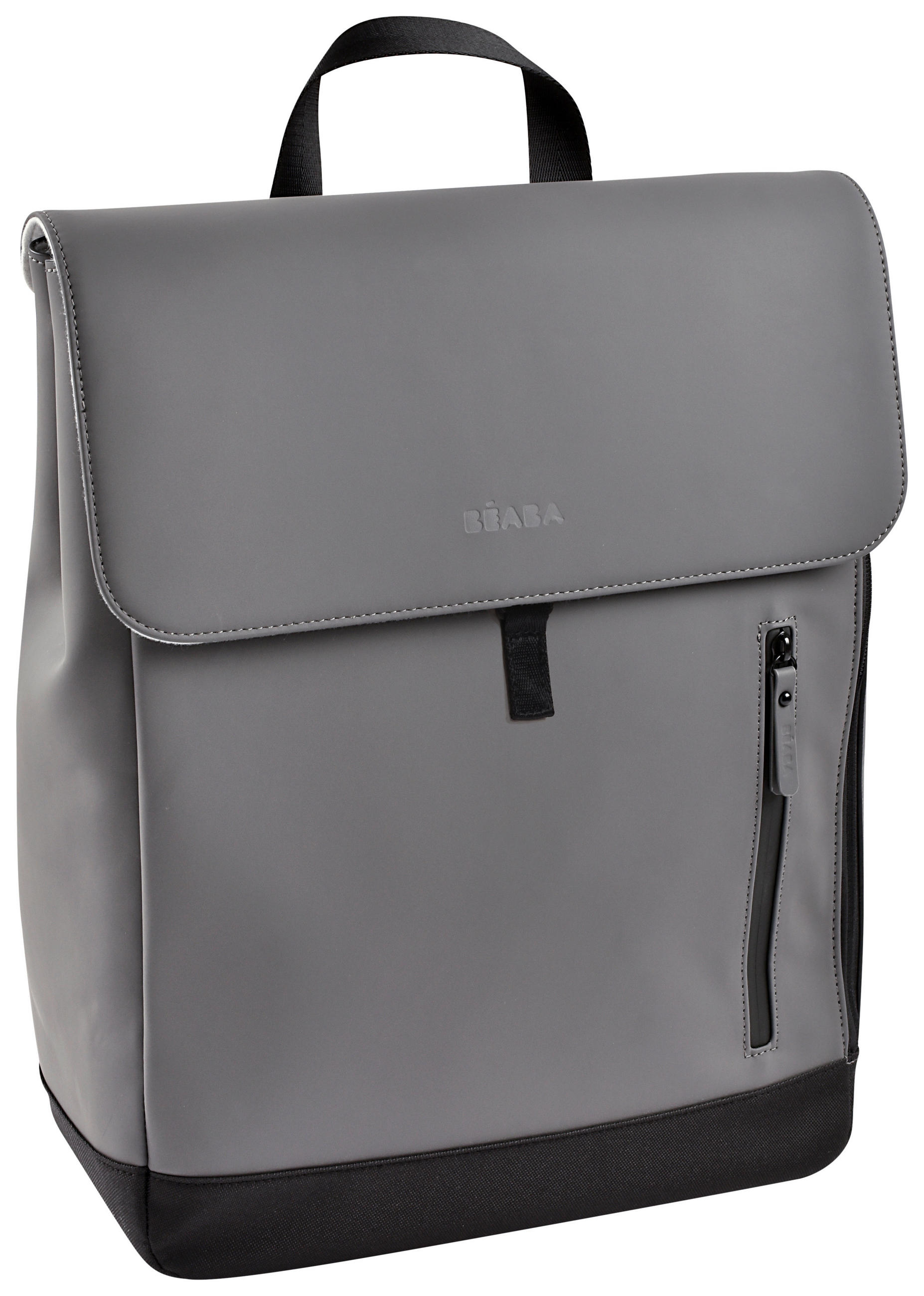 WICKELRUCKSACK  - Dunkelgrau/Hellgrau, KONVENTIONELL, Kunststoff (34/15/43cm) - Beaba