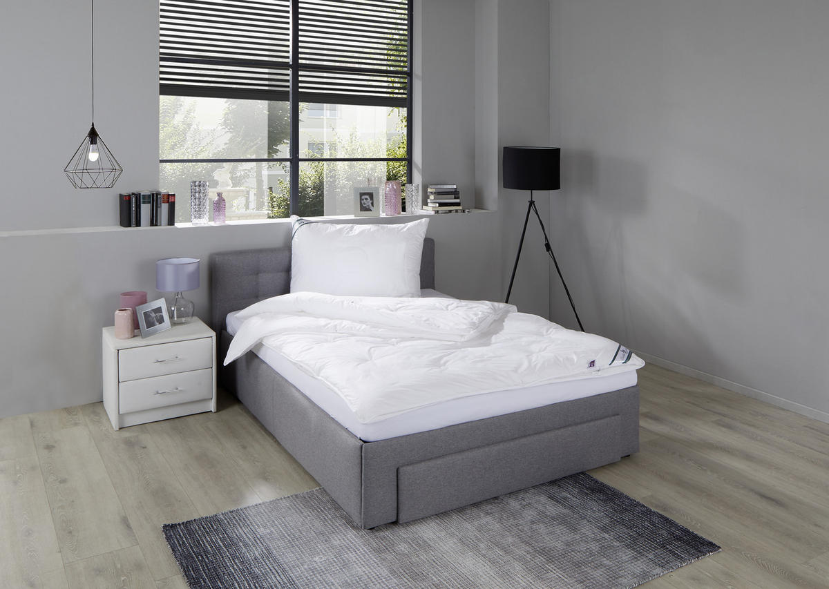 KOPFPOLSTER 70/90 cm   - Weiß, MODERN, Textil (70/90cm) - FAN