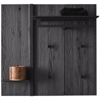 GARDEROBENPANEEL 90/86/35 cm  - Anthrazit, Design, Holz/Metall (90/86/35cm) - Johann Jakob