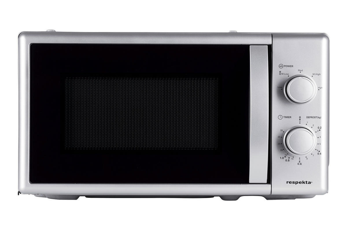 MINIKÖK 150 cm   i vit, grå  - vit/aluminiumfärg, Klassisk, trämaterial/plast (150cm) - Respekta