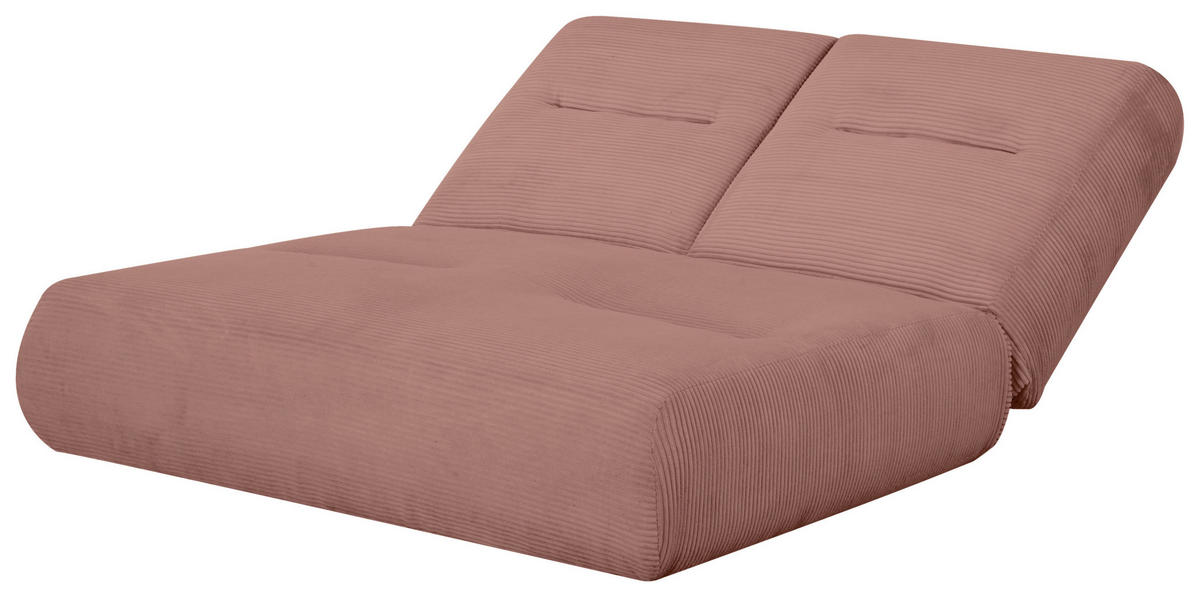 SCHLAFSOFA Cord Altrosa  - Altrosa, Design, Textil (159/88/160cm) - Livetastic