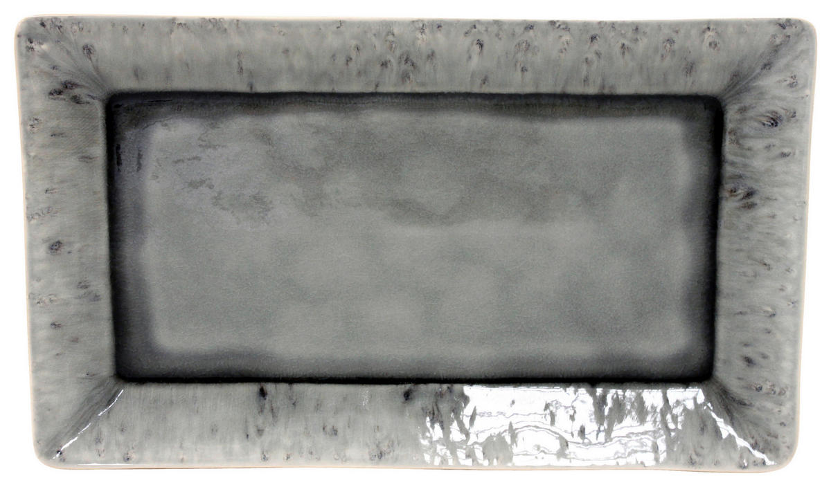 TABLETT Keramik  - Grau, Basics, Keramik (40/24cm) - Costa Nova