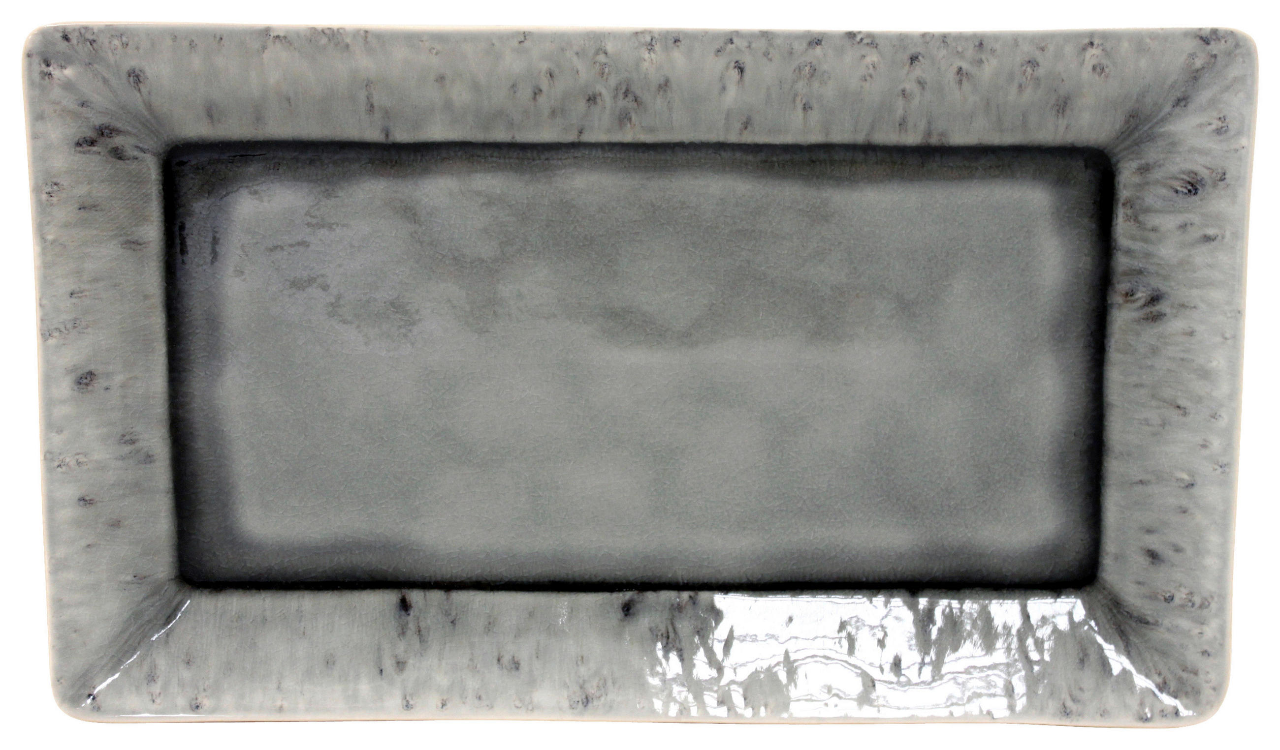 Costa Nova Tablett Madeira Grau 40x24 cm