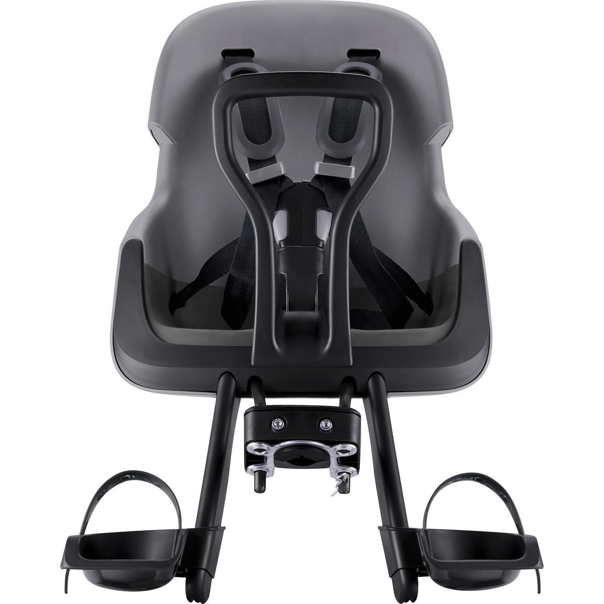 FAHRRADKINDERSITZ - Graublau/Grau, Basics, Kunststoff/Textil (40/60/32cm) - Britax Römer