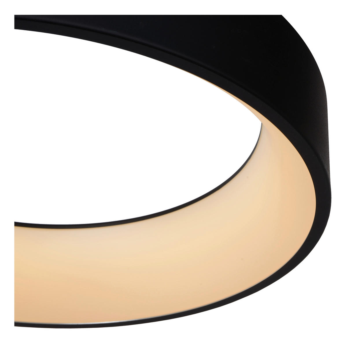 LED-HÄNGELEUCHTE 60/60/142 cm    - Schwarz, Design, Metall (60/60/142cm) - Lucide